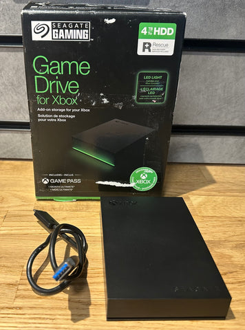 Seagate Game Drive 4TB USB 3.0 External HDD for Xbox SRD0LF0