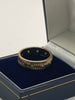 9ct Gold Ring With Clear stones