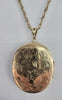 9ct Gold Chain With Large Locket 24"