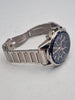 ***LIKE NEW*** Tonny hilfiger mens stainless steel quartz Chronograph Watch With blue dial, extra links and box