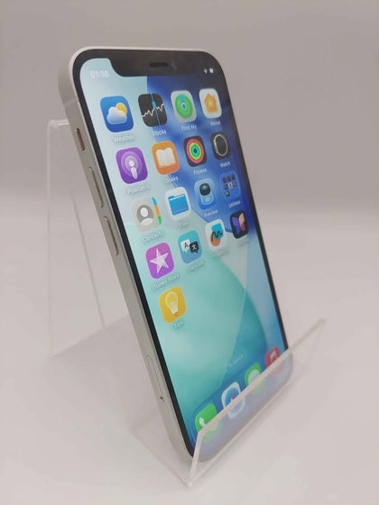 Apple iPhone 12 Mini, 64GB, White, Unlocked, Unboxed, UNOFFICIAL BATTERY, 100% Battery Health