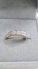 9CT GOLD DIAMOND RING SIZE O LEYLAND