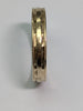 14ct Gold Patterned Wedding Band - Size T