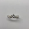 0.38ct Diamond Solitaire Platinum Ring - Size K - Assay Value £1950