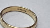 9ct Gold Wedding Band Size N