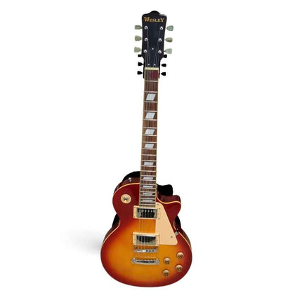 Wesley single cutaway electric guitar cherry sunburst *** Collection Only***