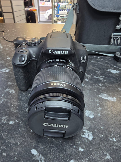 Canon EOS 2000D Camera 18-55mm Lens