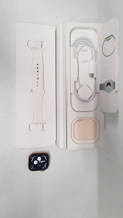 Apple Watch Series 11 GPS + Cellular Smartwatch 42mm Rose Gold Sport Band S/M