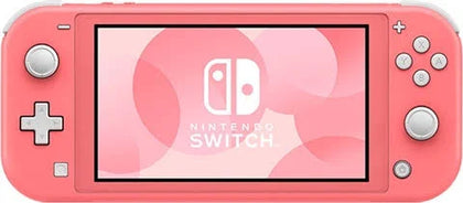 Nintendo Switch Lite Console, 32GB Coral Pink