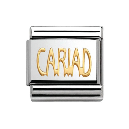 Nomination Classic Gold Cariad Charm