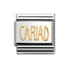 Nomination Classic Gold Cariad Charm