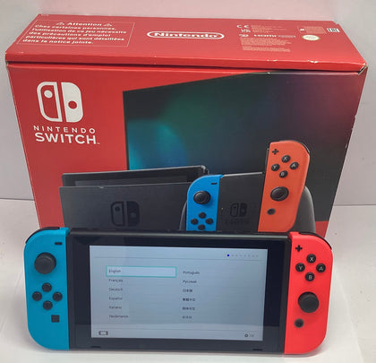 Nintendo Switch Console Neon Red&Blue Joy-Cons