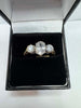 3g 9ct Gold Ring - Size V - **HALLMARKED**