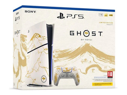 PlayStation 5 Slim Ghost of Yotei Gold Limited Edition Bundle ** 2 YEAR WARRANTY**