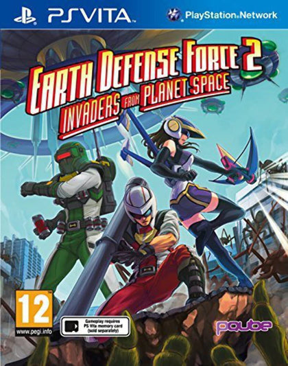 Earth Defense Force 2: Invaders From Planet Space - Sony Playstation Vita - New