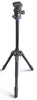 Denro FGP18C go plus 4-section carbon fiber travel tripod with Case & across