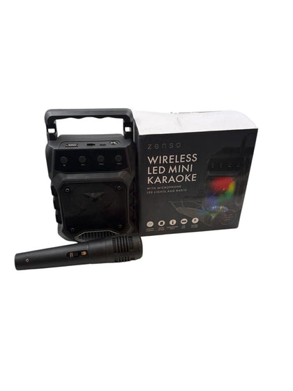 Zenso LED Mini Karaoke Radio