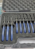 Snap On 12-pc Power Blue Snap Ring Pliers Set Srpcr112mb