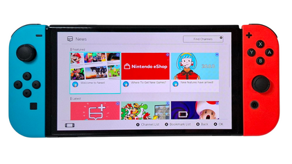 Nintendo Switch OLED - Neon Blue/Neon Red