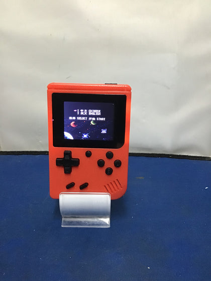 Red Handheld Gaming Console