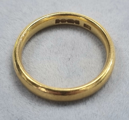 22CT GOLD RING N1/2