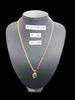 9CT GOLD CHAIN AND LOCKET NOT BOXED