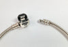 Pandora snake chain logo clasp with 8 charms