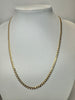 9ct yellow gold curb chain 20"