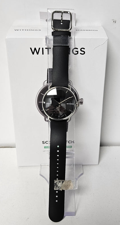 *Summer Sale*  Withings ScanWatch Hybrid Smartwatch - Black 38 mm Boxed Like New.