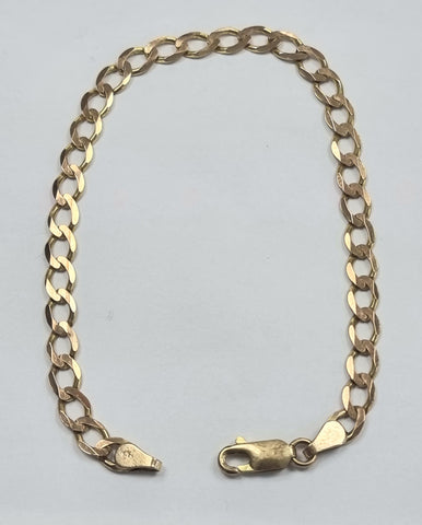 9ct Gold Bracelet 7.5