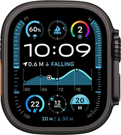 Apple Watch Ultra 2 (Cel) Black Titanium, 49mm