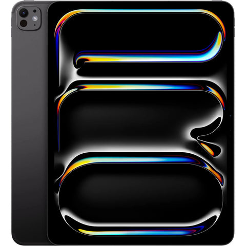 Apple 13-inch iPad Pro Wi-Fi + Cellular 256GB with Standard Glass - Space Black (M4, 2024)