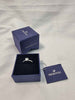 Swarovski 5402429 White Rhodium Plated Attract Ring Boxed