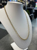 9ct Yellow Gold Belcher Chain 19"