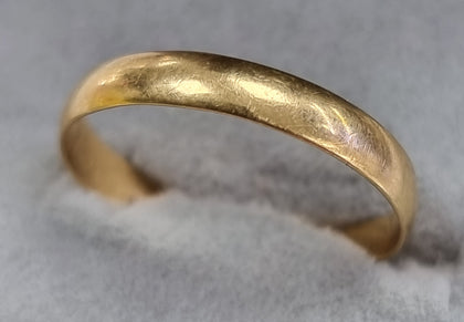 14ct Gold Band Size 