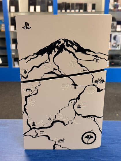 PS5 Playstation 5 Slim Console, 1TB, Ghost of Yotei Black
