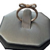 Pandora Sparkling Bow Ring-Size-L
