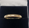 9ct Yellow Gold Band Ring -2.65g - size U - Hallmarked