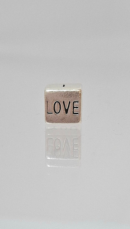 Pandora I Love You charm with 14k Gold Heart