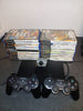 PS2 Slim console with cables, 18 games, multimedia remote and eye toy