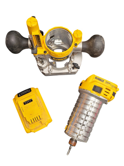 DeWalt DCW604NT 18V XR Brushless Twin Base Router *Boxed* COLLECTION ONLY