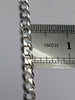 Brand new silver curb bracelet