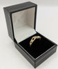 375 9CT HALLMARKED, YELLOW GOLD, MUM RING ON BAND, Size T, 1.71G, Boxed