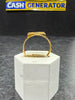 22ct Gold Men's Ring (Size X) 3.69g