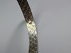 SILVER 925 PATTERNED ADJUSTABLE BANGLE