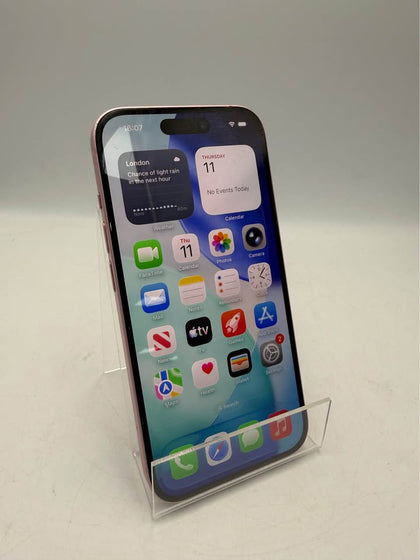 Apple IPhone 15, 128GB, Pink, Unlocked, 79% Battery Capacity, Unboxed