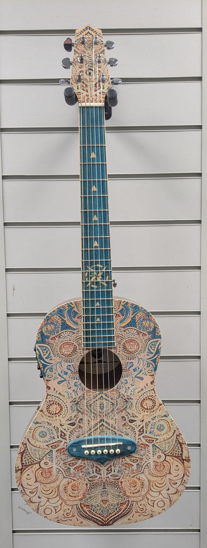 Lindo Sahara Electro Acoustic Travel Guitar (Read Description)