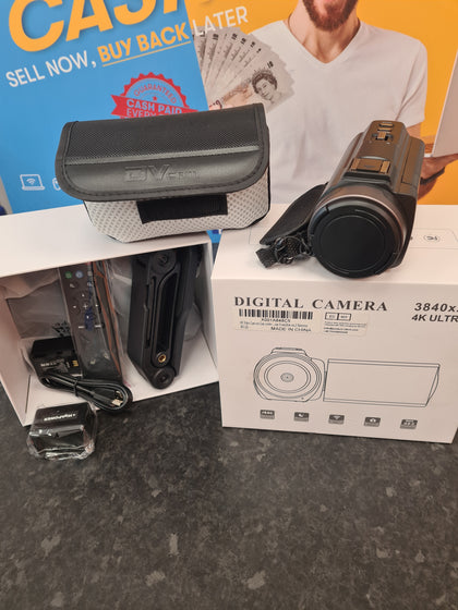 4K UHD 3840X2160 DIGITAL CAMERA WITH BOX AND ACCESSORIES LEIGH STORE.
