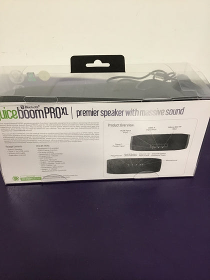 Juice Boom Pro XL Portable Bluetooth Speaker - Black