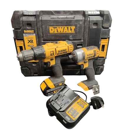 Dewalt Drill + Driver Set w/1.5Ah battery,charger and case